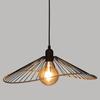 Wired Pendant Light "Alara" Wired Metal Diameter 45 Cm Atmosphera