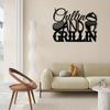 Chillin And Grillin Garden Metal Wall Art Steel Patio Decor For Home Decoration Gift Living Room Bedroom Dining Room