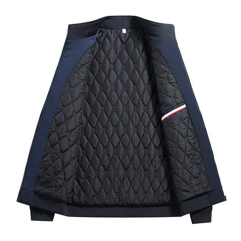 Большая хлопковая куртка, мужская утепленная зимняя мужская повседневная куртка из хлопка