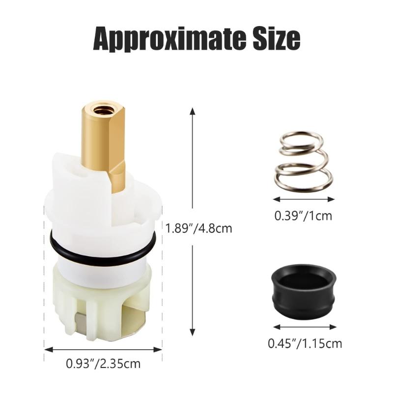 Faucet Stem Replacement RP25513 Faucet Stem Assembly Faucet Spare Part Replaces Durable Easy To Install for Delta Faucet