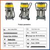 Baiyun Jiebaba BF502 Industrial Vacuum Cleaner - 2000W, 70L Powerhouse for Car Wash, Shops, and Hotels