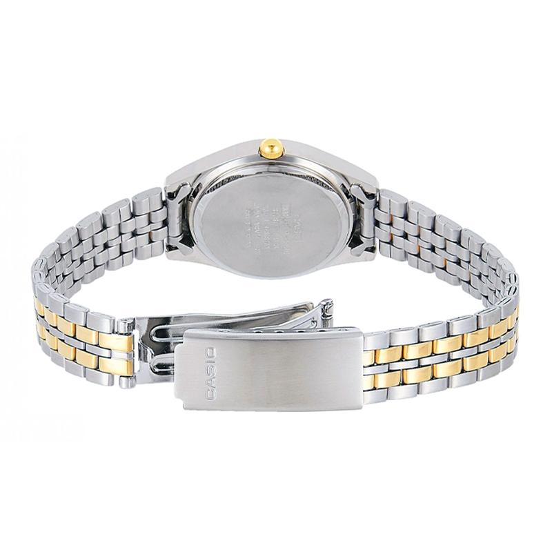 Casio Серия STANDARD Модные кварцевые часы Японские и корейские часы Женские часы Белый циферблат LTP-1129G-7BRDF