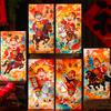 6pcs Chinese Style New Year Red Envelope Cartoon Red Pockets Lucky Money Bag  Celebration Event