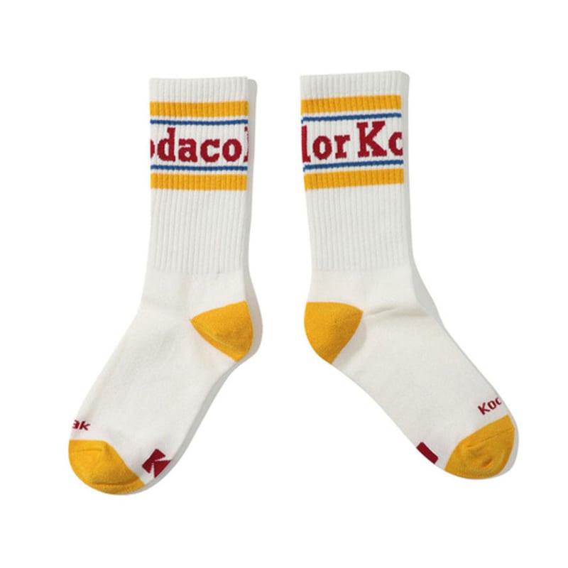 KODAK Apparel Kodacolor Crew Socks YELLOW