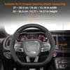 Suitable for Dodge Suede Matte Carbon Fiber Texture Steering Wheel Cover Suitable for Chenger Journey Charger Caliber Durango  1500 Grand Caravan WW7