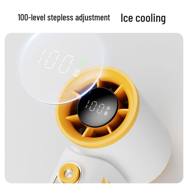 2025 High-Speed Portable Rechargeable USB Handheld Fan - Mini Outdoor Cooling Electric Fan