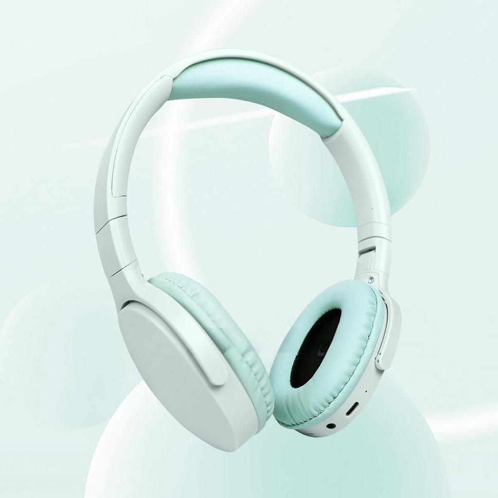 Модные беспроводные Bluetooth-наушники, накладные, глубокие басы, спортивное стерео, высокая точность звучания, длительное время работы от аккумулятора, универсальные