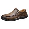 Мода Новое поступление Деловая обувь Роскошные уличные лоферы Кожаная мужская обувь Слипоны Балетки Удобная повседневная обувь Мягкая подошва Мужская обувь для ходьбы