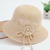 New Women's Sunshade Cool Hat Fashionable Summer Sun Hat Sunscreen and UV Resistant Flower Pot Hat