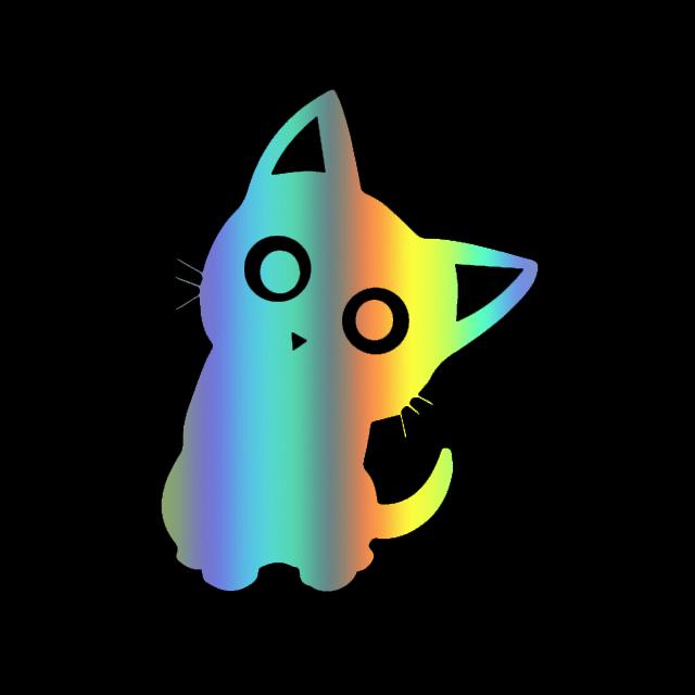 Забавная виниловая наклейка, милый мультяшный котенок, домашний кот, декор окна автомобиля, наклейка