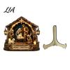 Durable Wood Nativity Set Scene Wooden Tabletop Sign, Christmas Manger Holy Family Figurine Decor, Indoor Fireplace Display Religious Xmas Desktop