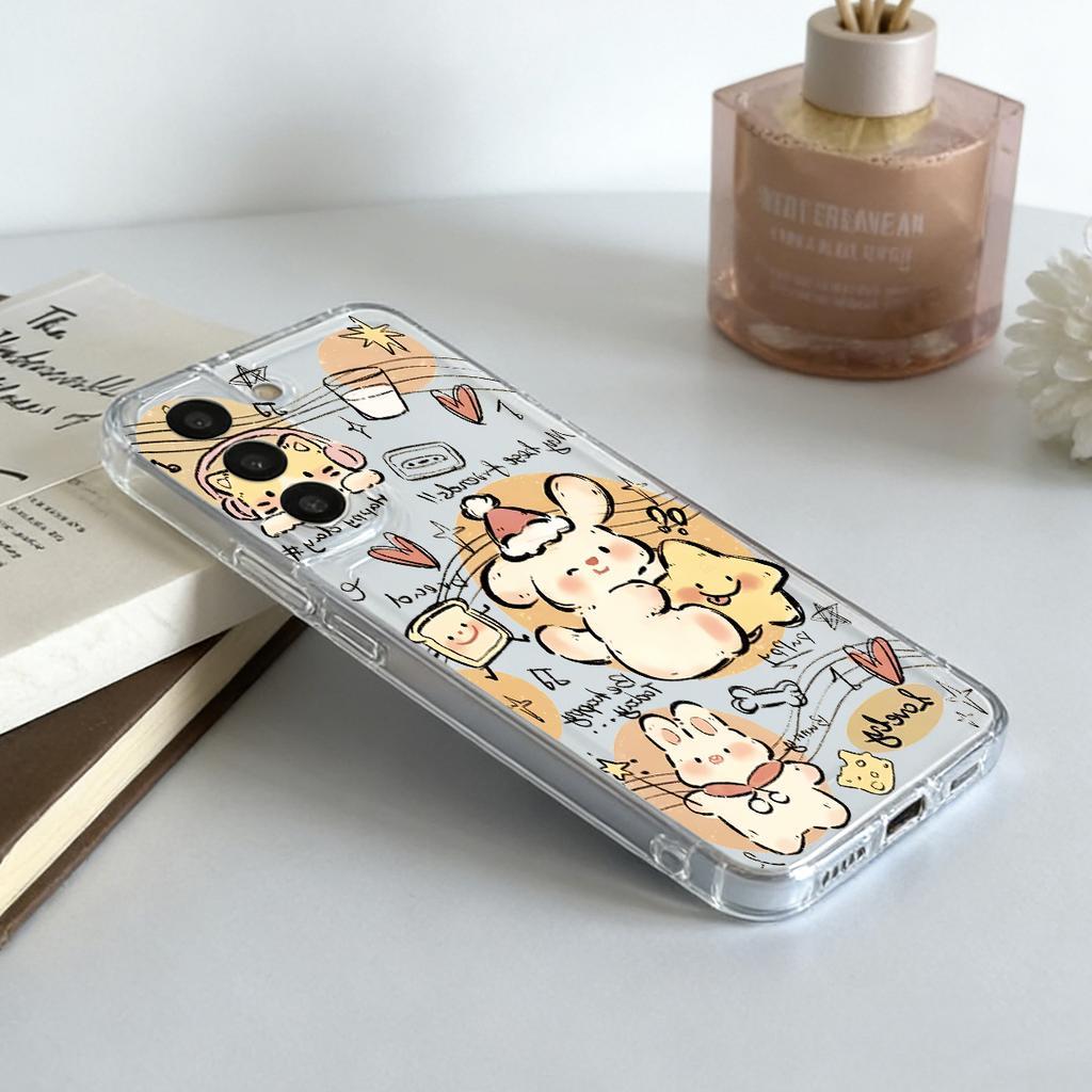 Transparent Shockproof Soft Cover For S21 FE Samsung Galaxy S21 S22 Ultra 5G Galaxy A32 A53 5G A13 4/5G Samsung Note20 Ultra
