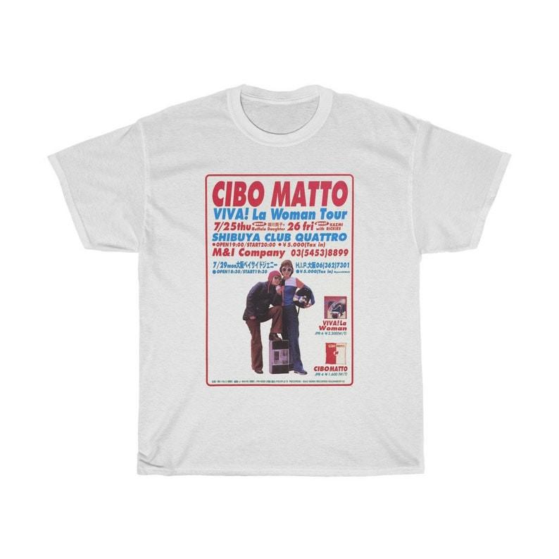 Футболка унисекс Cibo Matto Viva La Woman Tour