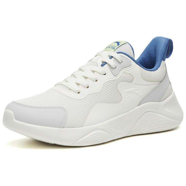 Anta Удобные универсальные прочные легкие низкие кроссовки мужские кроссовки белые 912245526-3