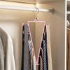 2Pcs Rotatable Metal V Shaped Hanger Wall Mounted Wardrobe Clothes Organizer  Scarf Hanging