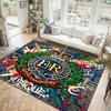 Royal Engineers A.F.C Design Crystal Velvet Carpet Cozy Non?Slip Printed Rug For Bedroom Living Room Entrance