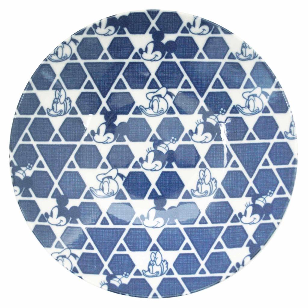 Дисней Микки Маус Друзья Набор Посуды Пара 2 Карри Паста 4 13см Посудомоечная машина и Микроволновая печь Японский Разное Сделано в & Набор, Тарелки, Набор на 2 персоны,