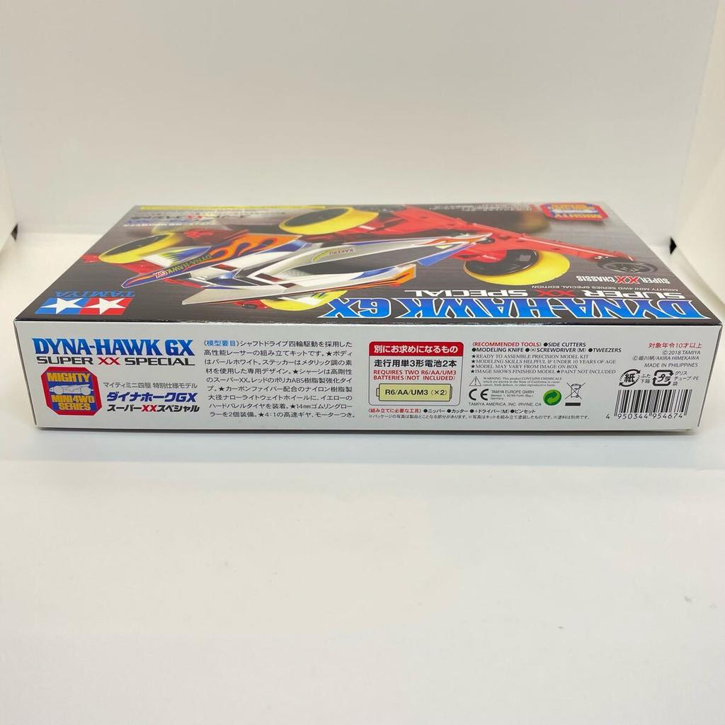 Мини 4WD Dyna Hawk GX Super XX Special ABS Усиленный Углеволокном Нейлон [Специальное Издание] (Поликарбонатное шасси, Колеса, Жесткий)