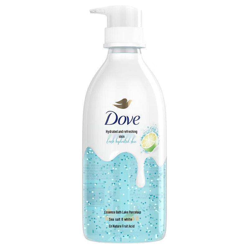 Dove Moisturizing Shower Gel & Body Scrub Duo Set