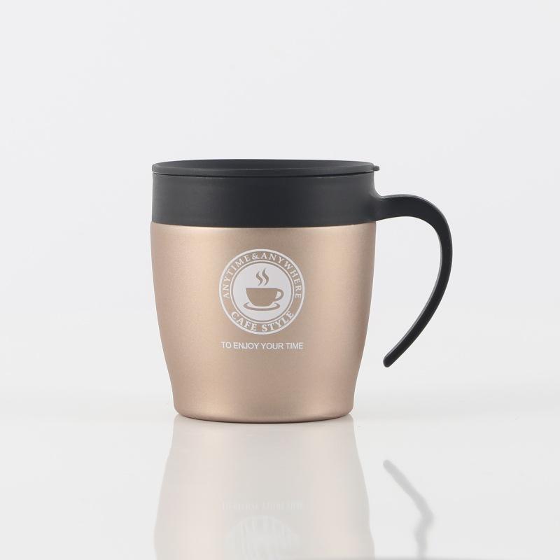 New Stainless Steel Insulated Coffee Cup Handy Insulated Coffee Cup Business Car Indoor Gift Cup
