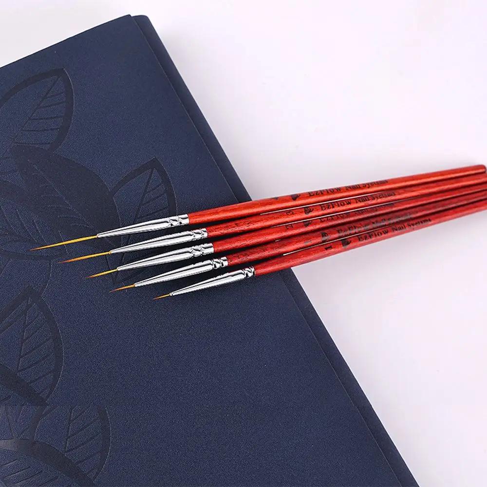 Stripes Line Painting Thin Line Drawing Manicure Pen UV Gel Pen Nail Art Pen Nail Art Liner Brushes Set Liner Drawing Pen Brush