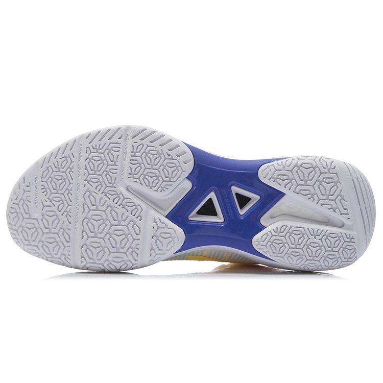 Кроссовки для бадминтона Li Ning Thunder Series из искусственной кожи с амортизацией, нескользящие, износостойкие, дышащие, с низким верхом, женские, AYAR038-2