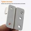 Stainless Steel Door Latch Anti-theft Sliding Bolts Lock Cabinet Latches Fitting  Home Hardware