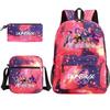 Girls Backpack College Style Large Capacity Lightweight Travel Backpack  Bag Three-Piece Set