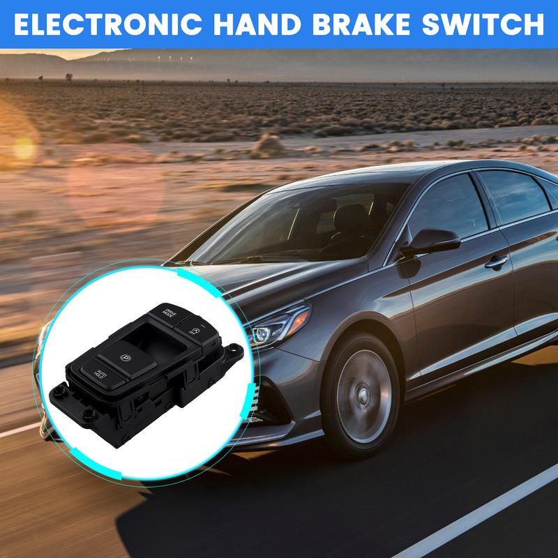 ABLZ-Electronic Hand Brake Switch Start Stop Button For Hyundai Sonata LF 2015-2017 93300C1330 93300-C1330