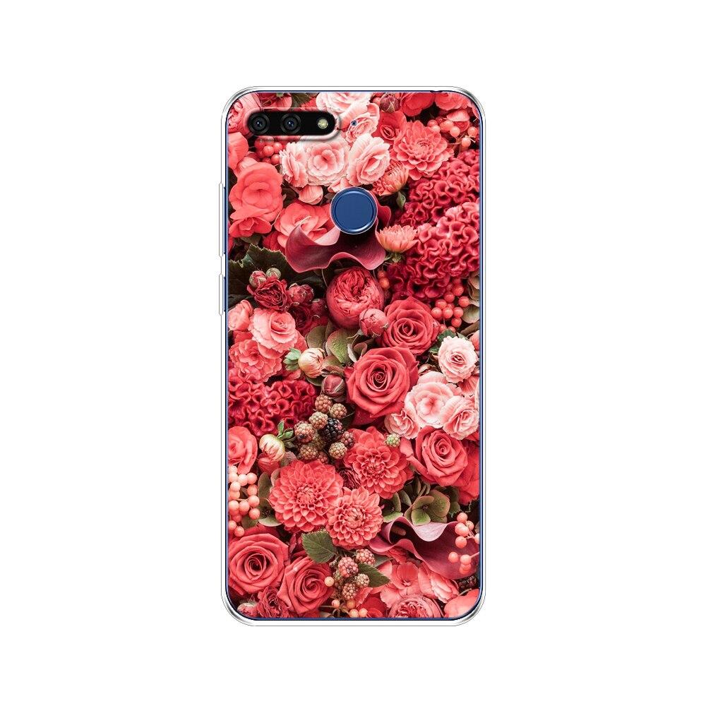 Для Huawei Honor 7C 5,7 дюймов чехол мягкий силиконовый чехол из ТПУ милый защитный чехол для телефона для Huawei Honor 7c Aum-L41 сумки