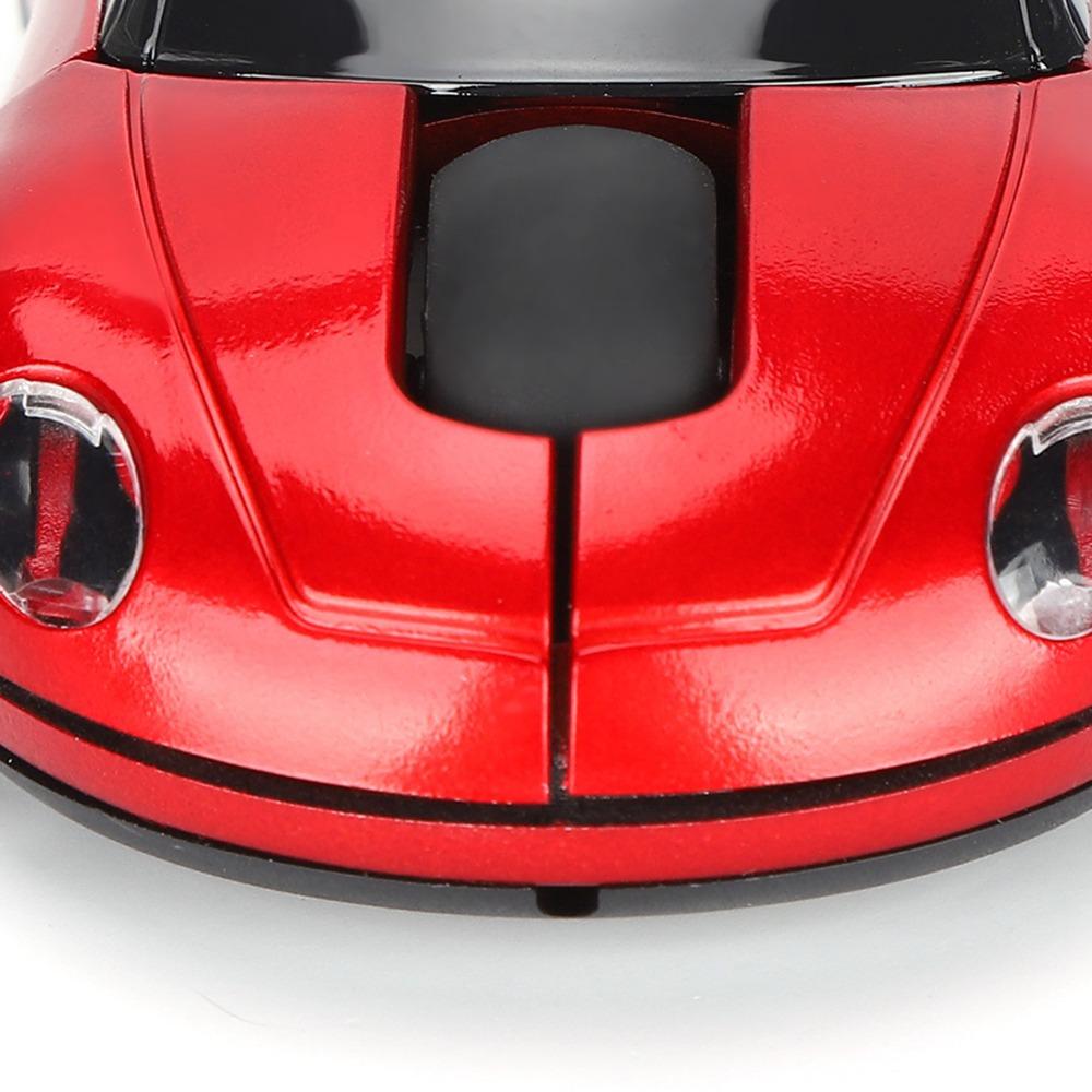 Blue/Red/Pink/Black Car Shaped Mouse 2.4G Laptop Mouse Colorful Car Mouse Desktop Computer