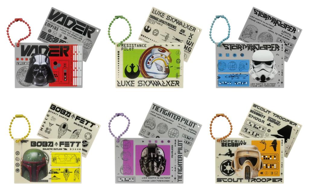 ЗВЁЗДНЫЕ ВОЙНЫ САГА Слепой акриловый брелок IKE521 (BOX)