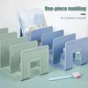 File Organizer for Desk 4 Compartments Large Magazine Manager Document Holder Thickened Bookshelf for Office Home