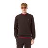 Lacoste Mens Small Logo Fleece Crew Neck Sweatshirt