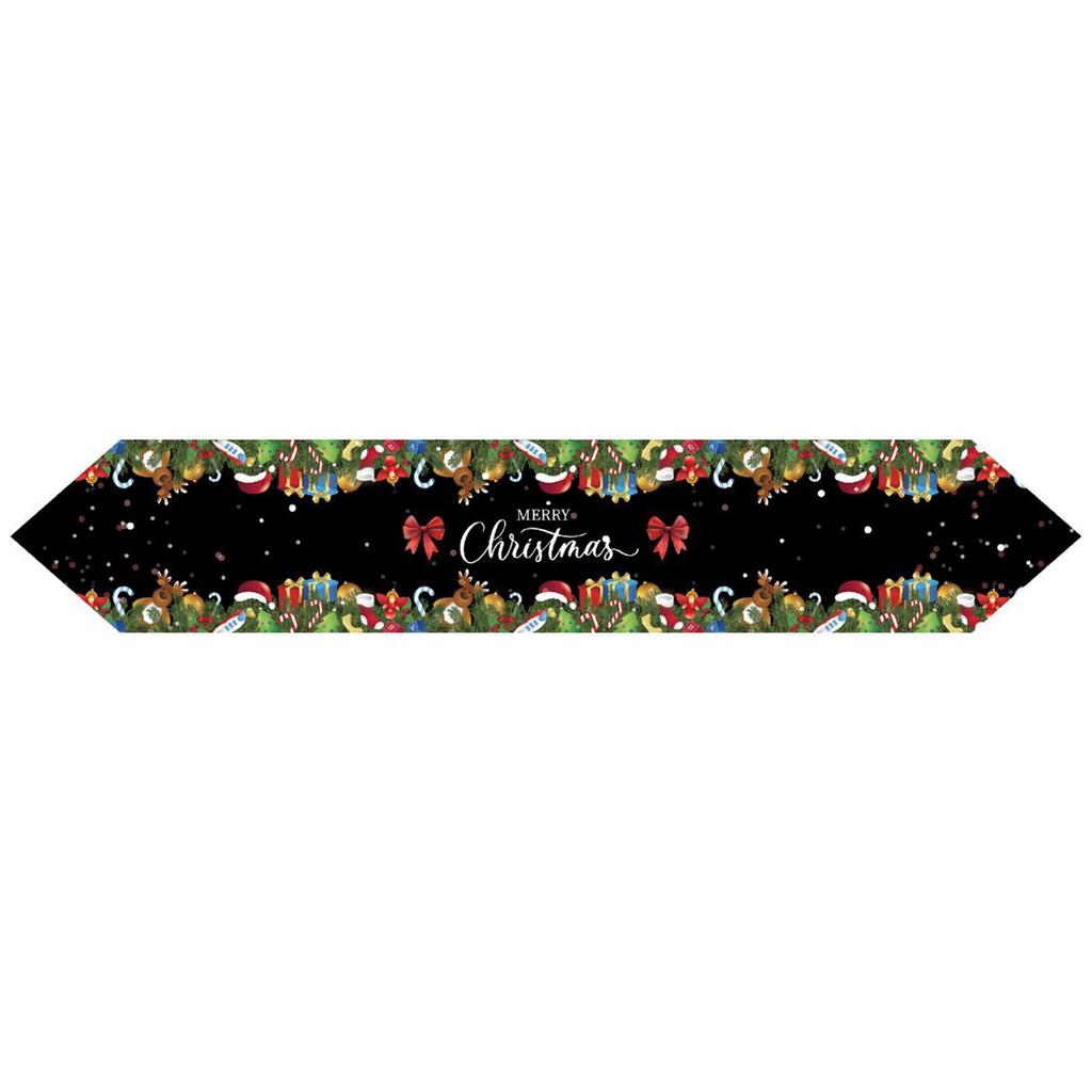 Christmas Table Runner Merry Christmas Decoration For Home Xmas Table Decor 2025 Happy New Year Holiday Kitchen Dining Table Dec