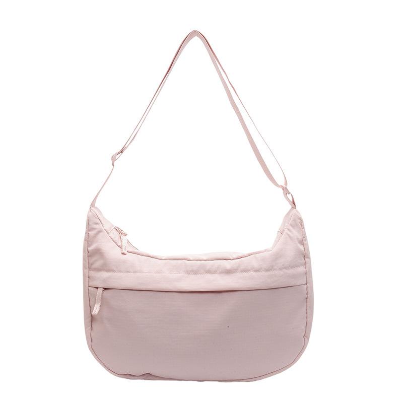 Однотонная простая повседневная сумка-мессенджер женская новая сумка на плечо уличная модная студенческая сумка