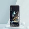Luxury Butterfly Glitter Clear Transparent Phone Case for Samsung Galaxy A16 A14 A12 A22 A24 A42 A02 A03S A06 A20 A30 A40 Cover
