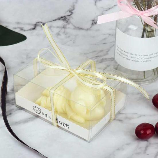 10 шт. портативные коробки для мусса, прозрачный контейнер для торта, пудинга, упаковка десерта