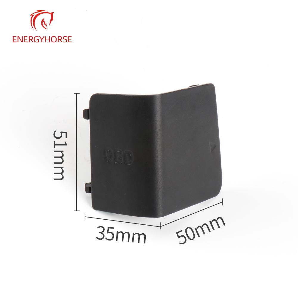 Новый салон автомобиля, крышка панели, левая крышка разъема OBD, LHD для BMW E84 X1 E87 1 серии