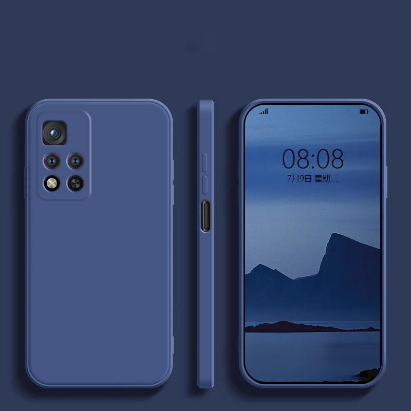 Мягкий жидкий силиконовый чехол для телефона Samsung Galaxy A24 A14 A34 A54 A13 A33 A53 A23 A12 A22 A52 4G Redmi 12 12C 10 10C Note 12 11 Pro + 5G 11s