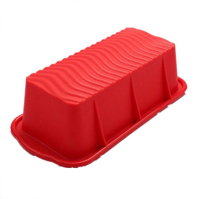 Silicone Loaf Mould Tin Baking Pan Muffin Bread Roasting Tray Mold Non Stick Cake Baking Mold ARI