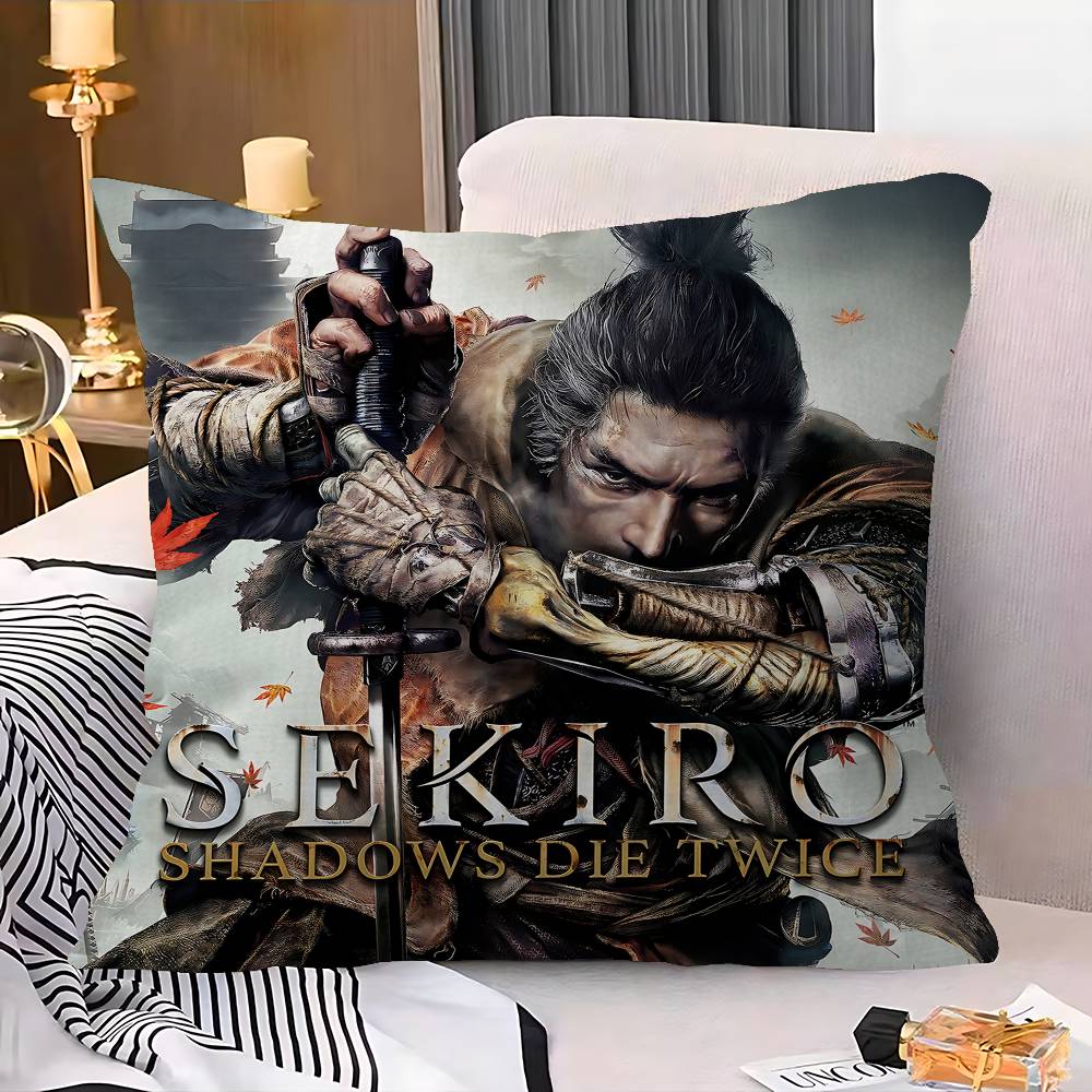 Игровые наволочки Sekiro Домашнее постельное белье Декоративная наволочка Свадебная Супермягкая наволочка