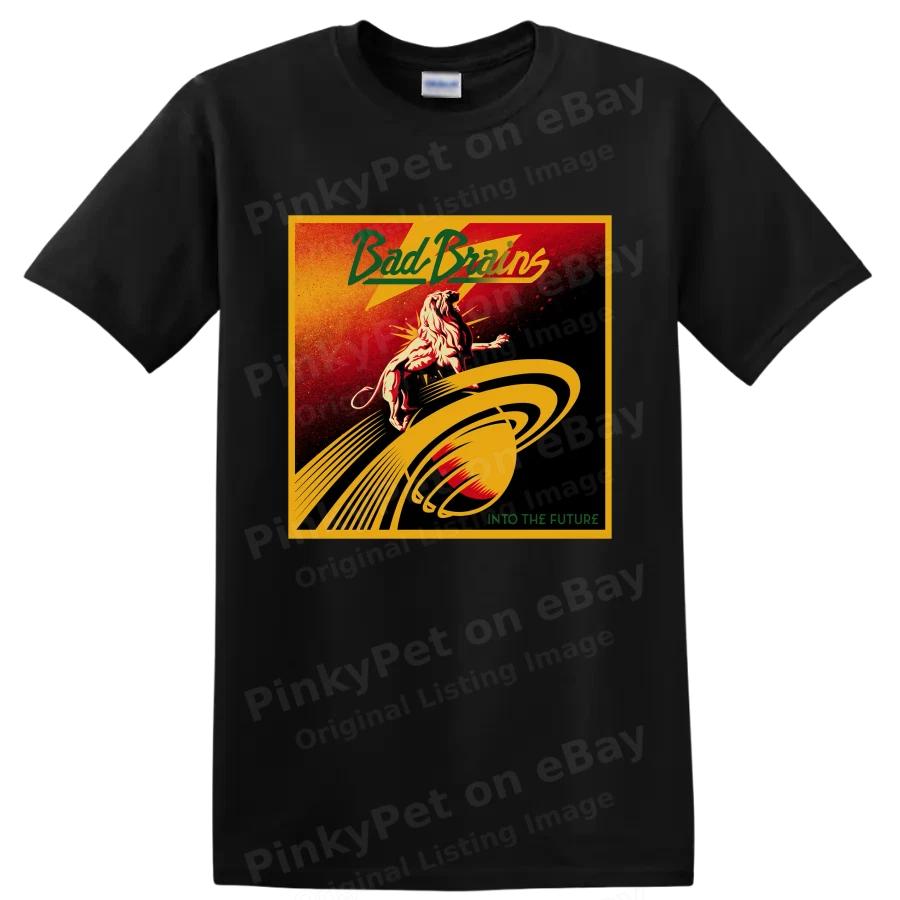 Bad Brains Punk Rock T Shirt Reggae Hardcore Music Fan Space Tee Future Art