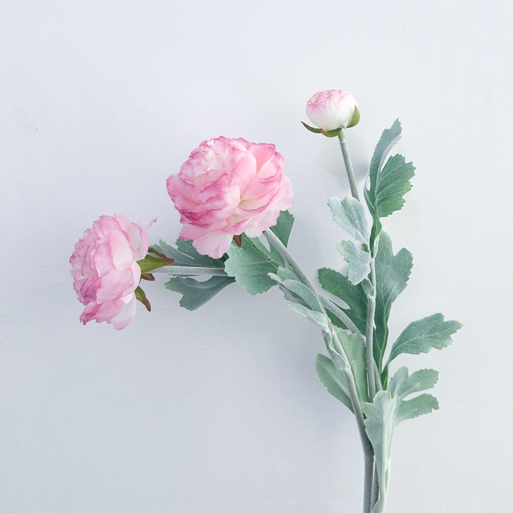 Букет искусственных цветов 3 головки лотоса с росой, украшение для дома, украшение гостиной, фон для съемки, реквизит