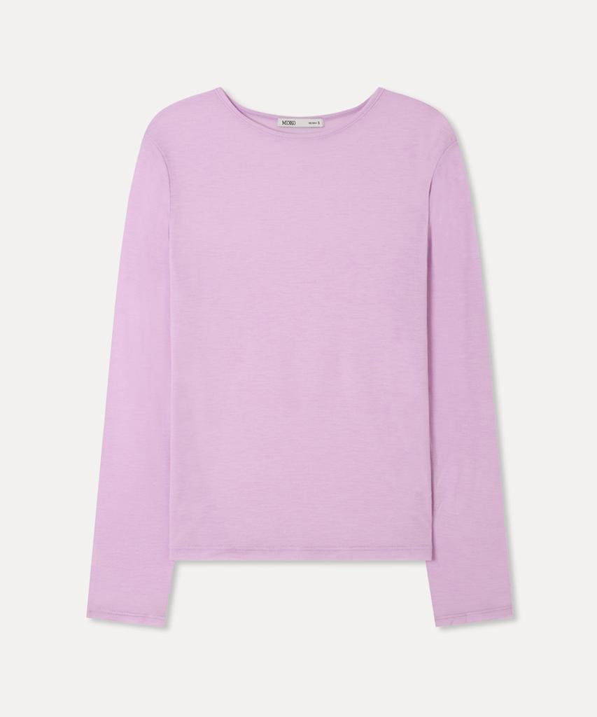 MIXXO Прозрачная футболка с длинным рукавом_Miwlwg408A