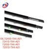 Acura 2013-2018 Door/Window Electroplated Weatherstrip Trim Sealing Strip 72410-TX4-A01