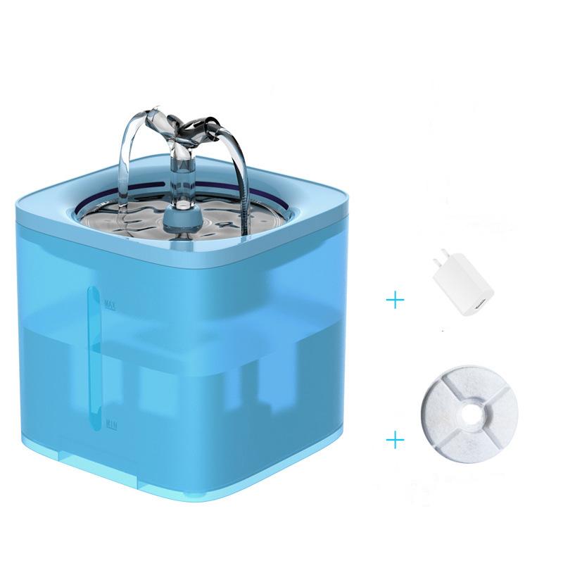 Новое обновление, 2 л, автоматический фонтанчик для воды для домашних животных, фильтр, дозатор, кормушка, умная поилка для кошек, миска для воды, котенок, щенок, собака, питьевые принадлежности