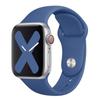 Ремешок для Apple Watch 44мм 45мм 40мм 41мм 42мм 46мм Спортивный силиконовый ремешок для смарт-часов Браслет iWatch Серии 10 9 8 11 SE 3