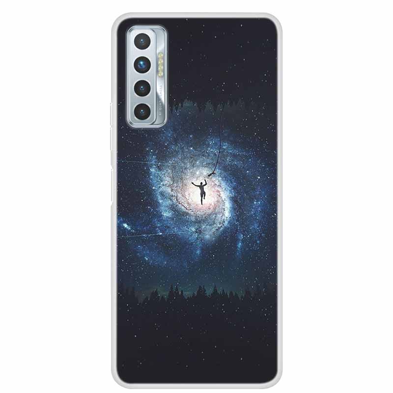 Чехол для Tecno Camon 17P Роскошный Силиконовый ТПУ Мягкий Чехол для Телефона Для Tecno Camon 17 CG7 CG6 1 7 Чехол Ударопрочный Мультяшный Funda