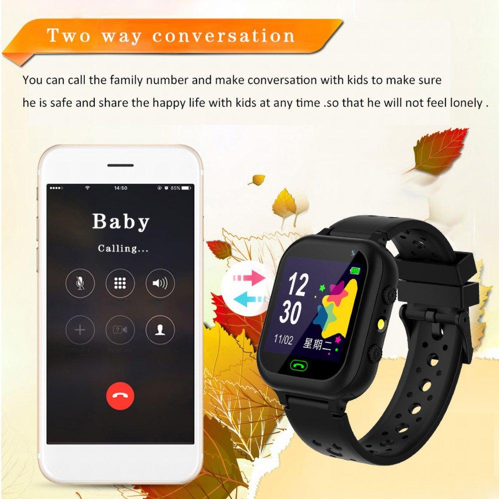 Q15 Детские умные часы, детские часы для телефона, умные часы для мальчиков и девочек, сим-карта, фотофонарик, игра, умный браслет